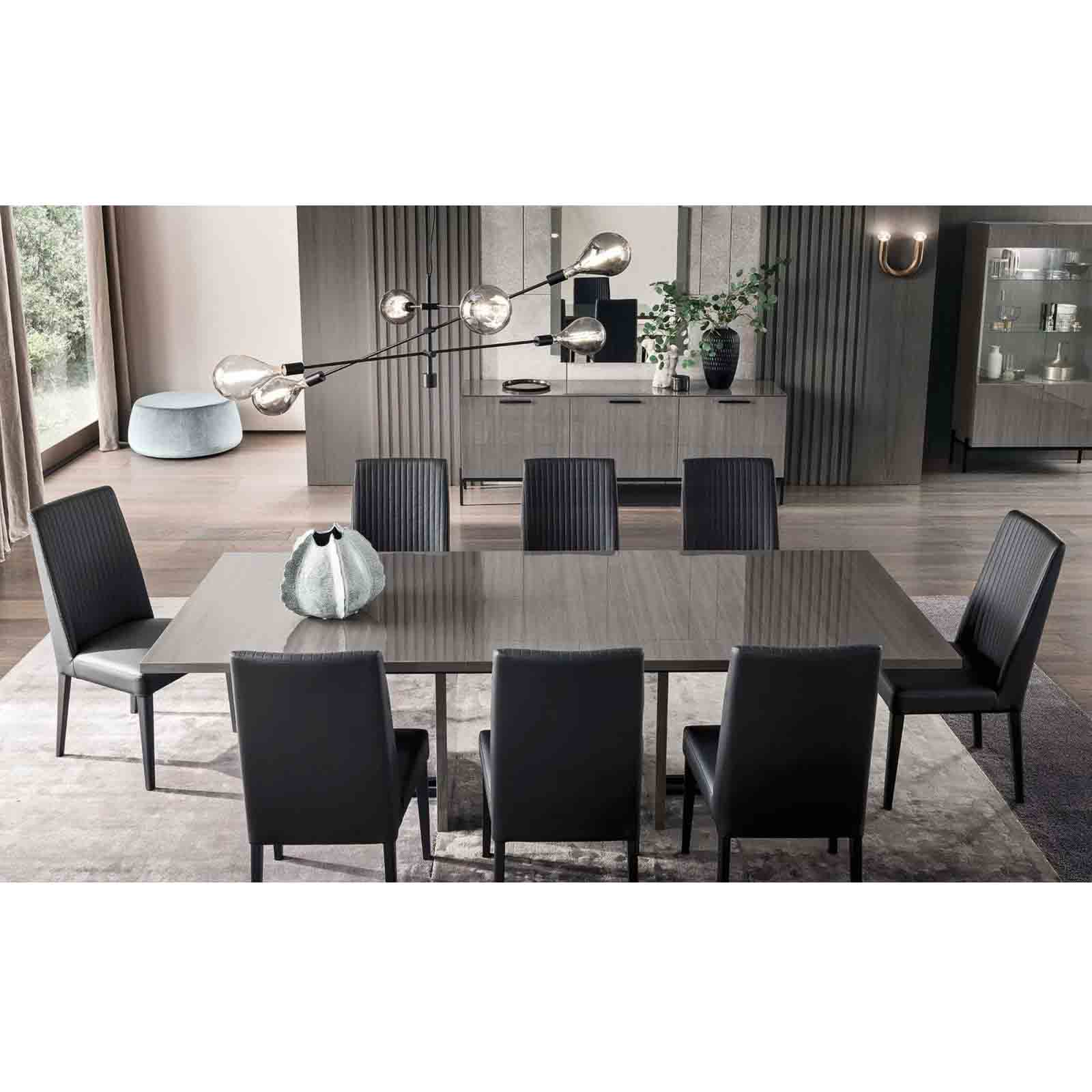 novecento expandable 98 stylish dining table