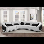 olivia light gray lifestyle luxury 1 sectional