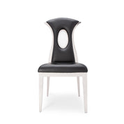 onyx black dining chair