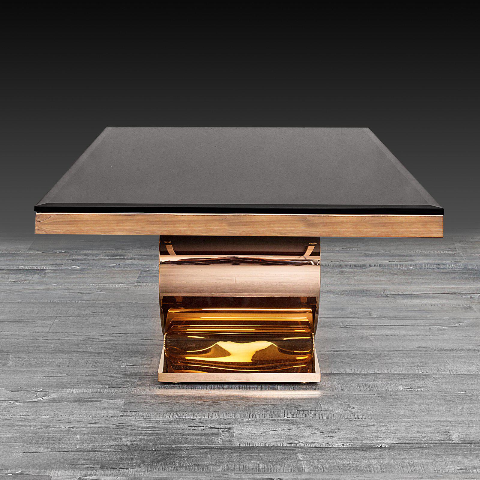 onyx glass rg la coffee table