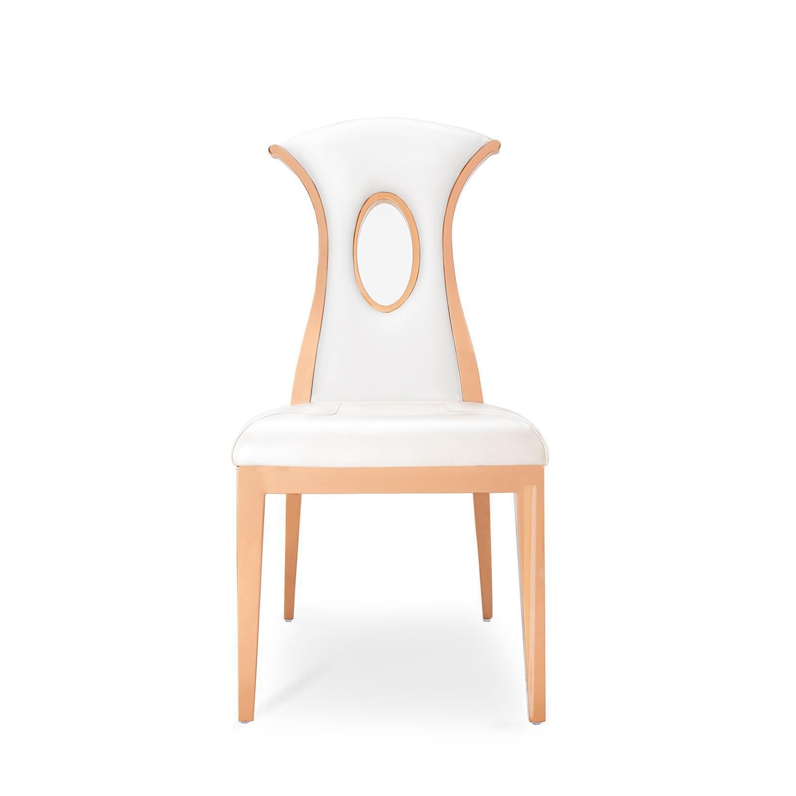 onyx oyster dining chair