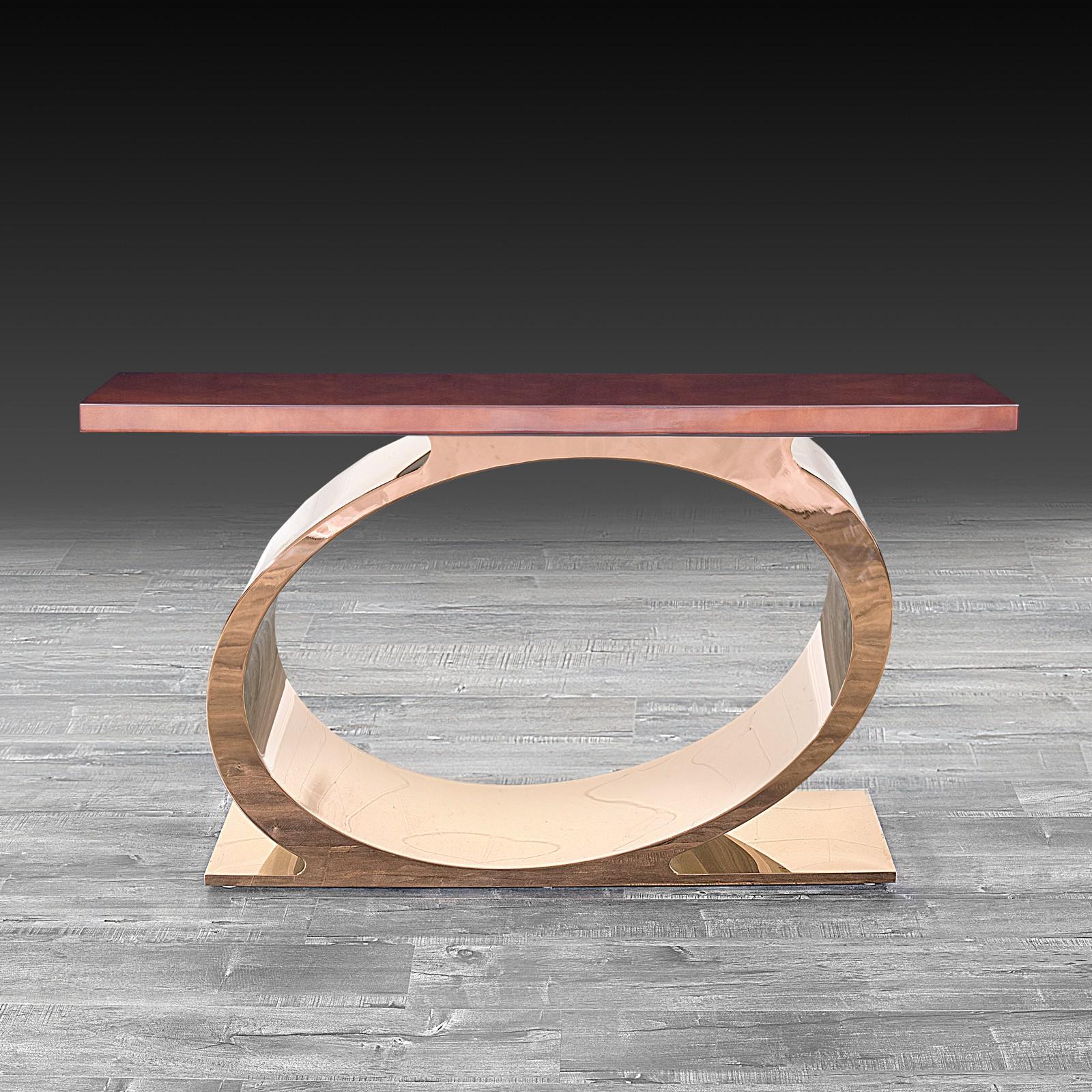 onyx rg maple modern console table