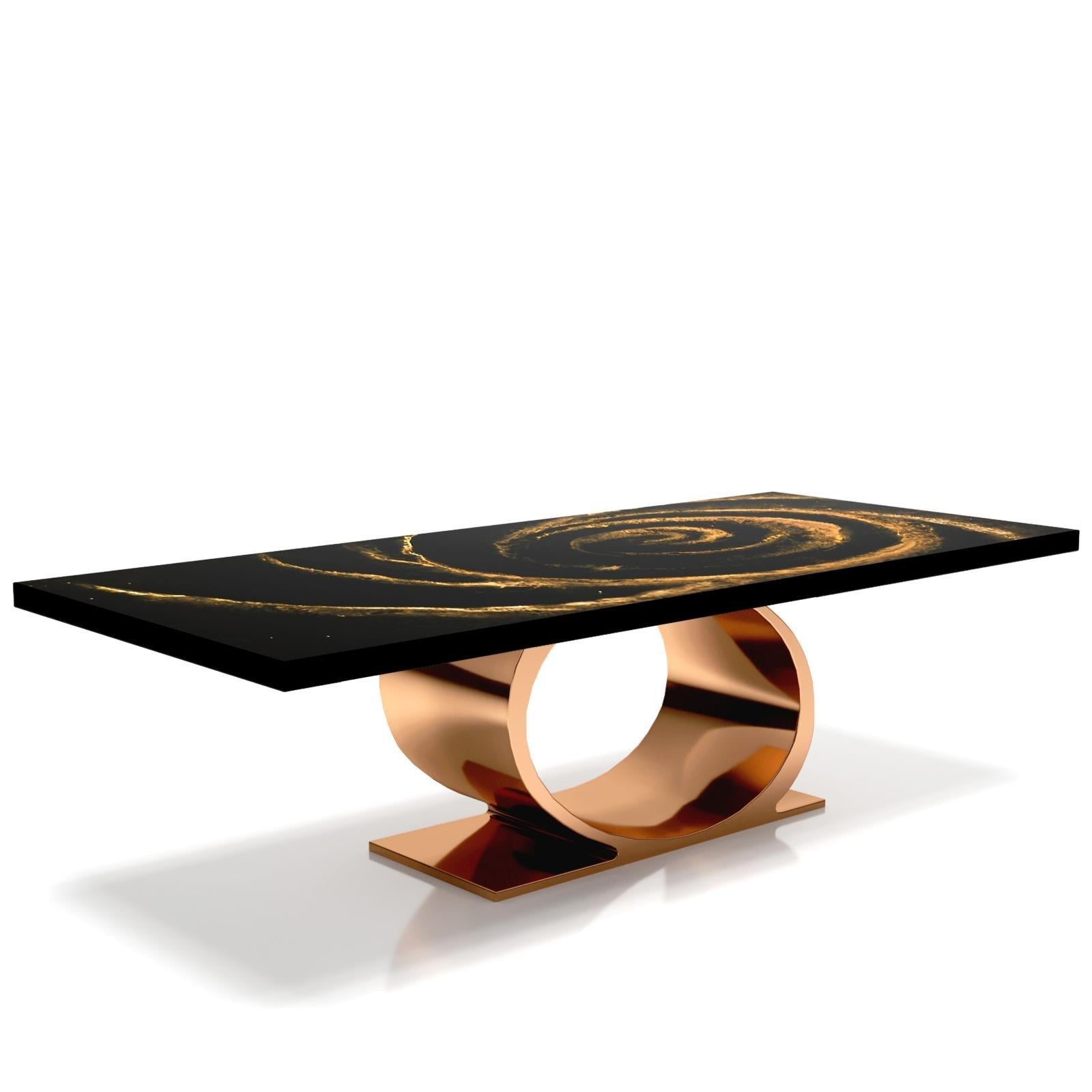 onyx rgss black fiore large coffee table