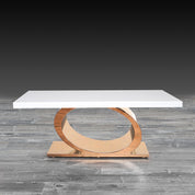 onyx white rg modern coffee table