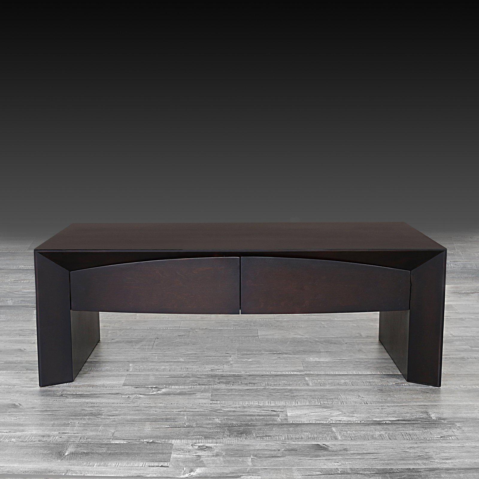 oscar rectangular wenge modern coffee table