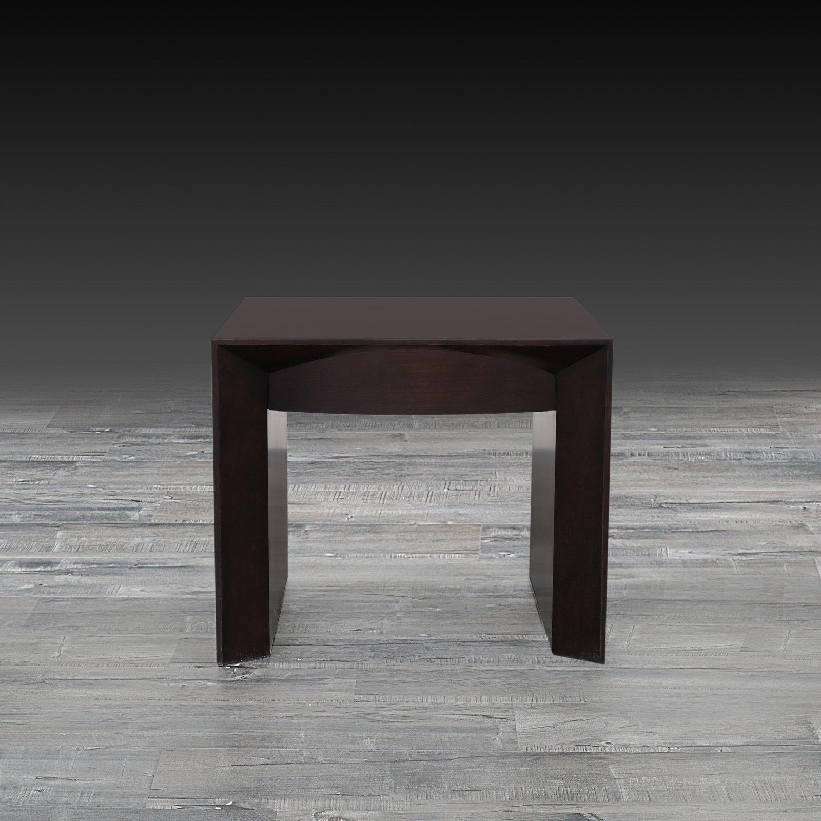 oscar wenge modern end table