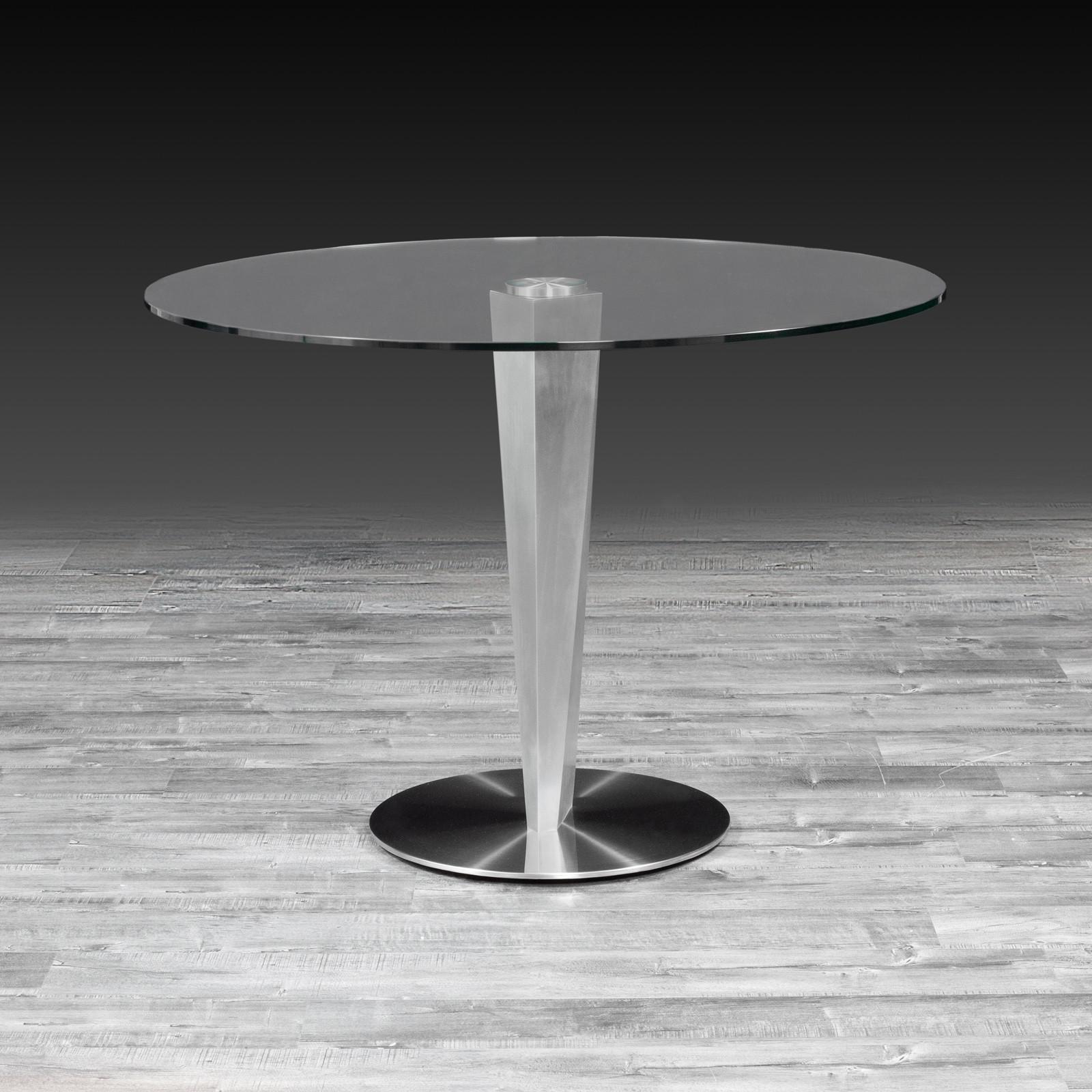 oviedo silver modern dining table