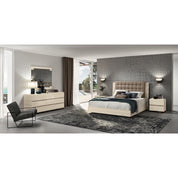 perla beige uph queen allamoda 7 bed