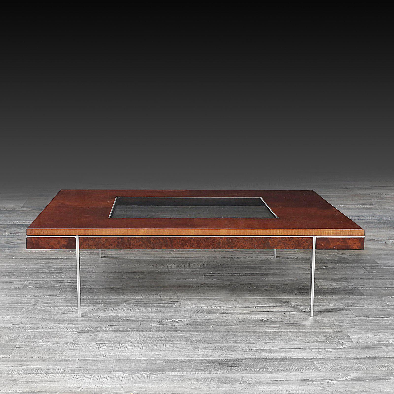 petro square modern coffee table