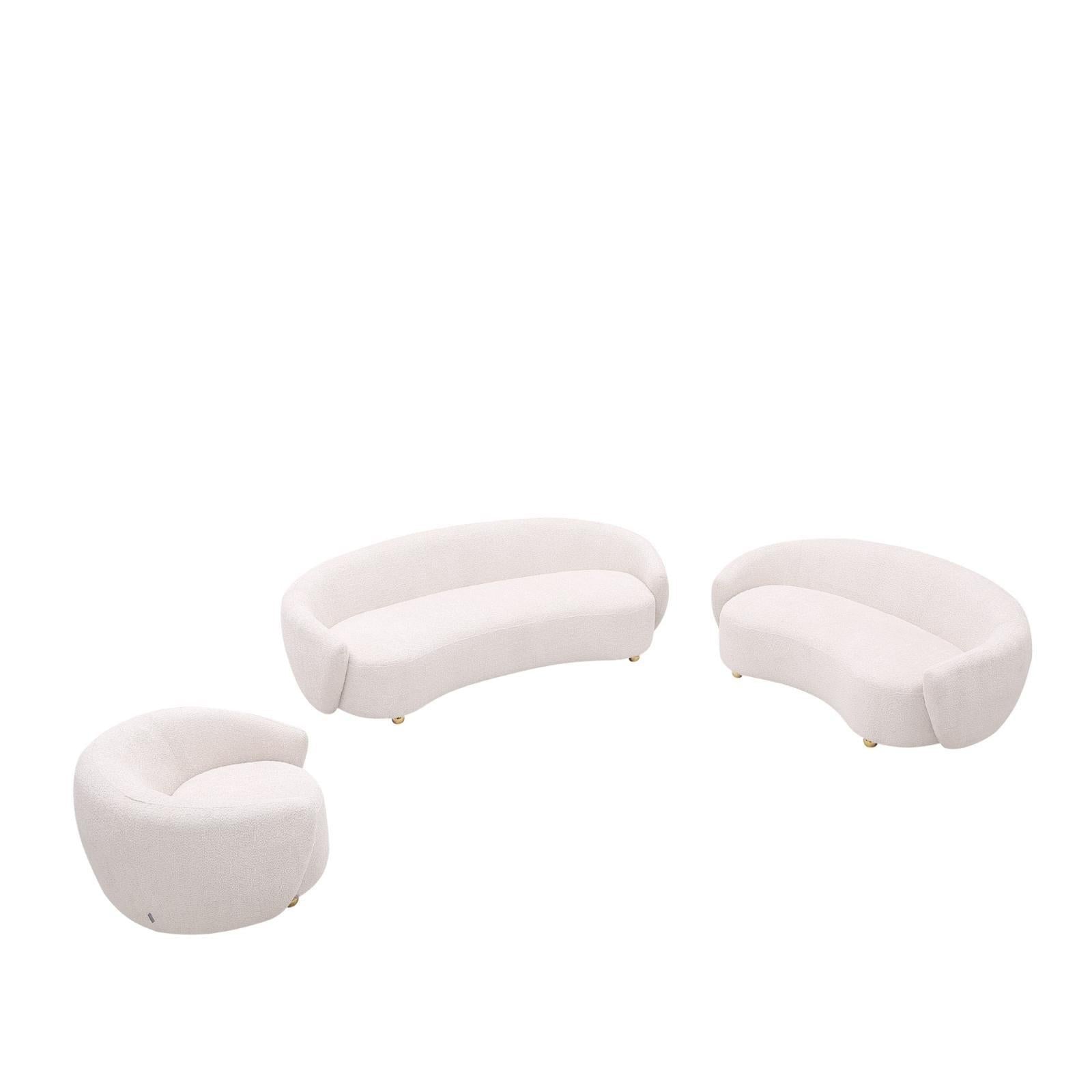 primo white stylish 9 sofa set