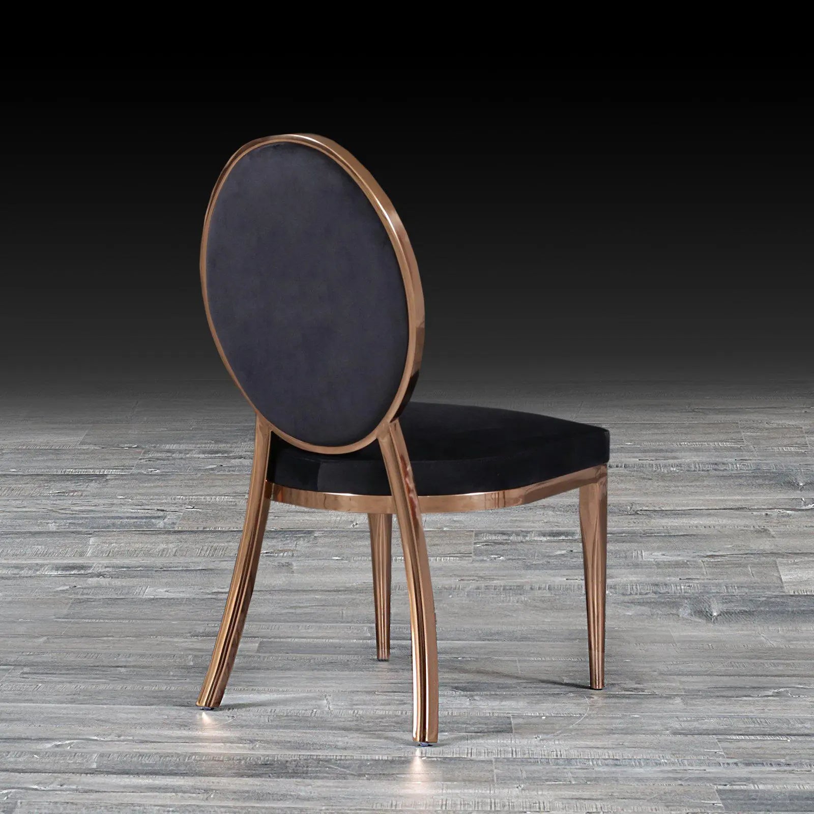 regina black la dining chair