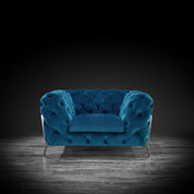 regina blue 12 sofa set