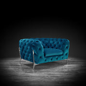 regina blue 13 sofa set