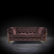 regina brown 7 sofa set