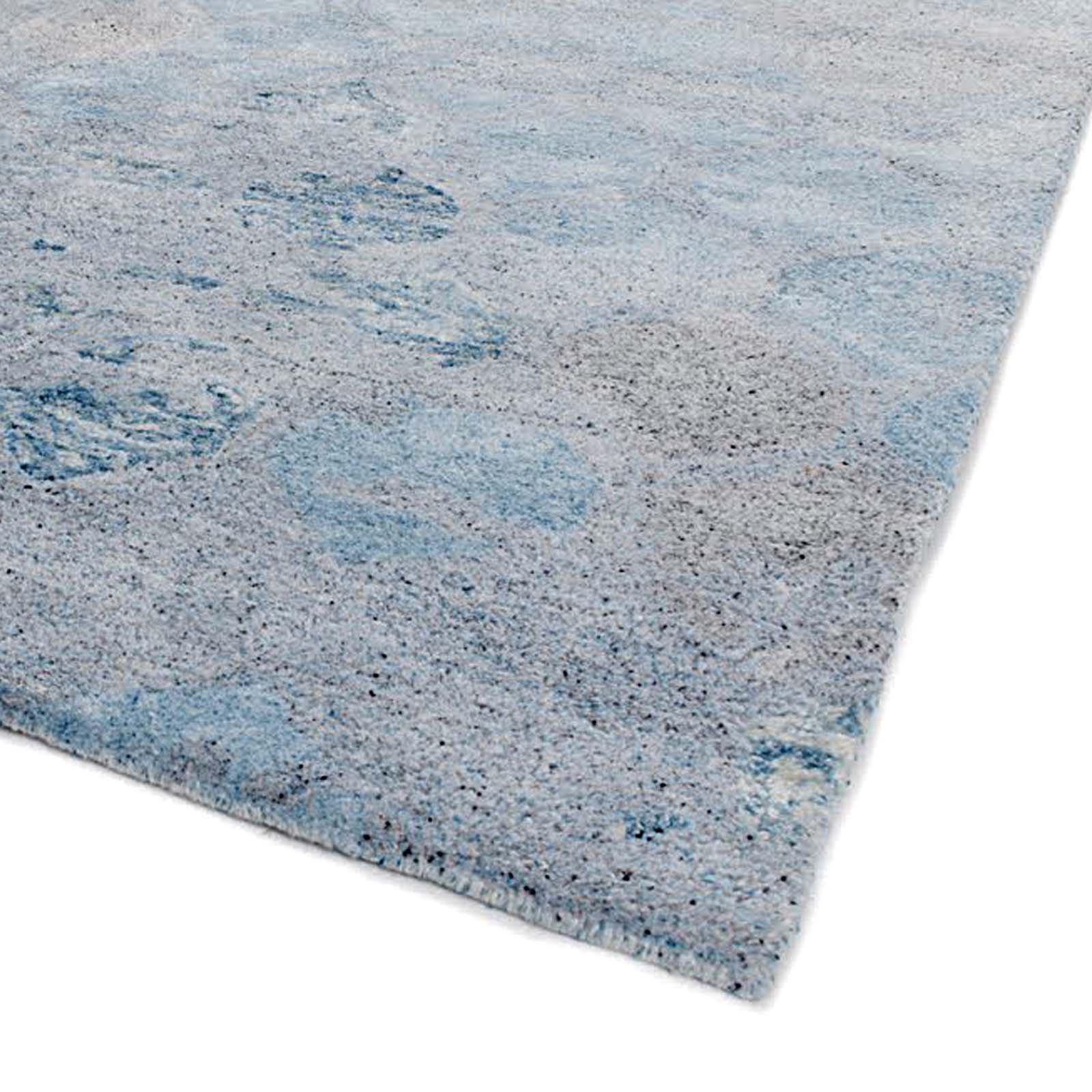 regina dark turquoise modern rug