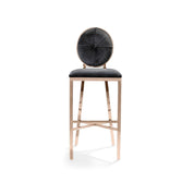 Regina Black Counter Stool