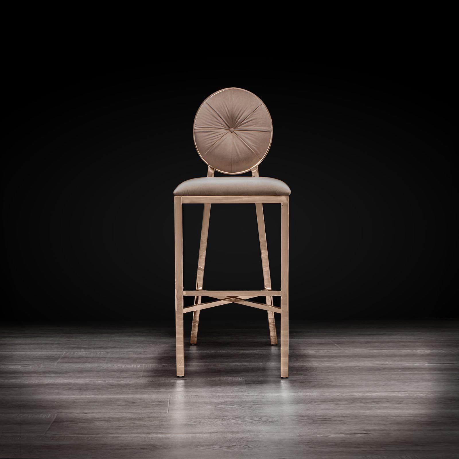 regina rgss taupe modern bar stool