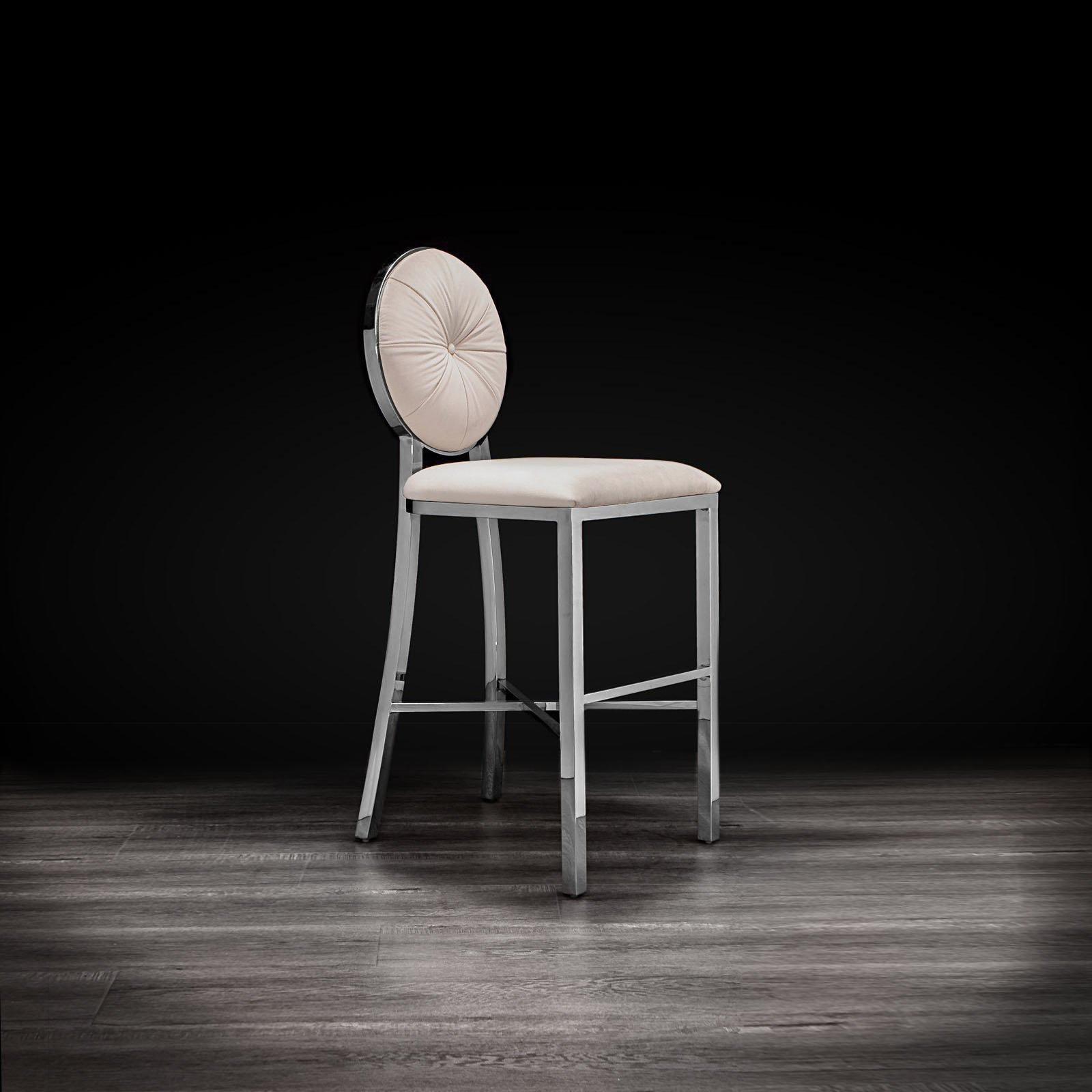 regina silver beige stylish 1 counter stool