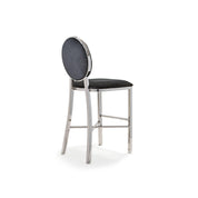 regina silver black allamoda 7 counter stool