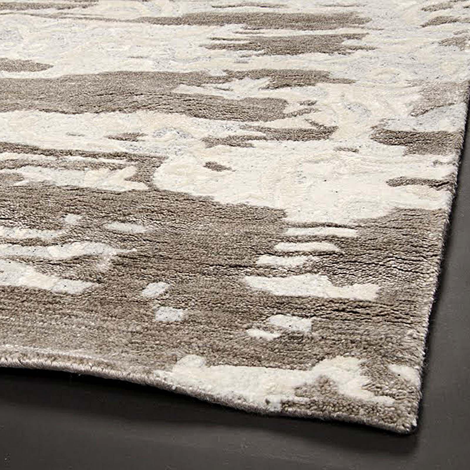 regina silver gray modern rug