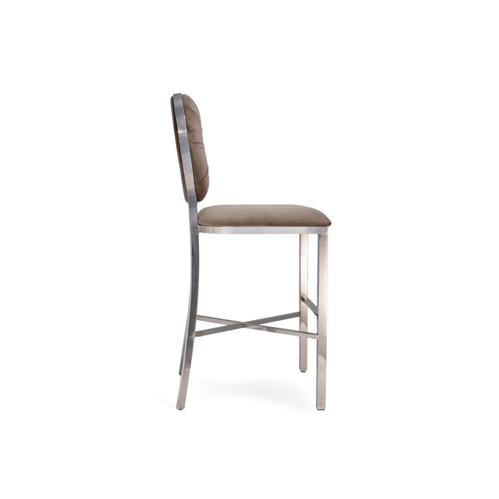 regina silver taupe allamoda 7 counter stool