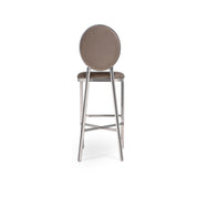 regina taupe luxury 7 bar stool