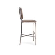 regina taupe stylish 7 bar stool