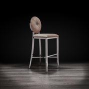 regina taupe stylish bar stool