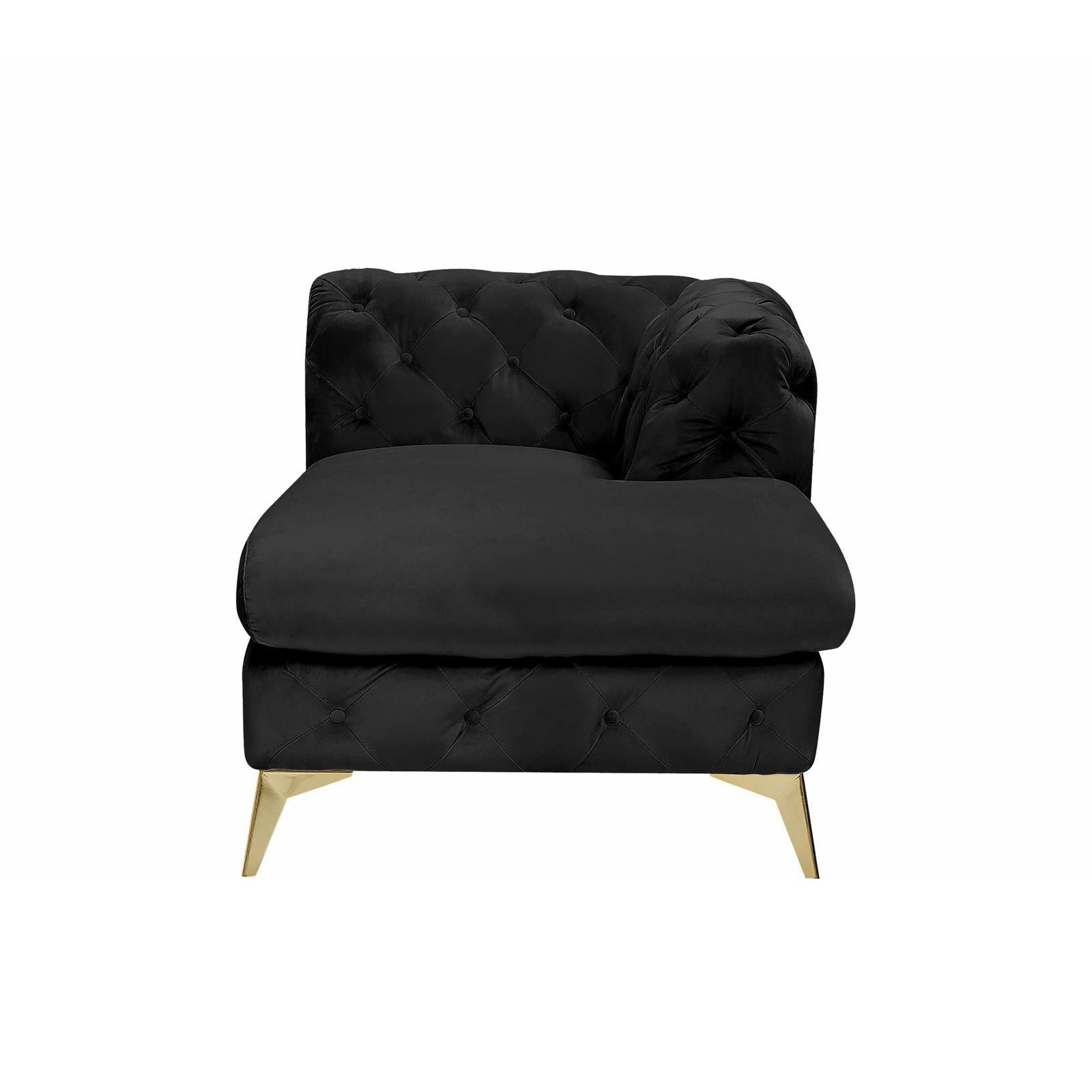 regina tgss left sofa chaise black allamoda 8 sectional