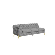 regina tgss left sofa chaise light gray stylish 8 sectional