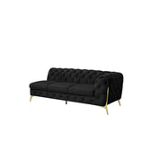 regina tgss right sofa chaise black stylish 8 sectional