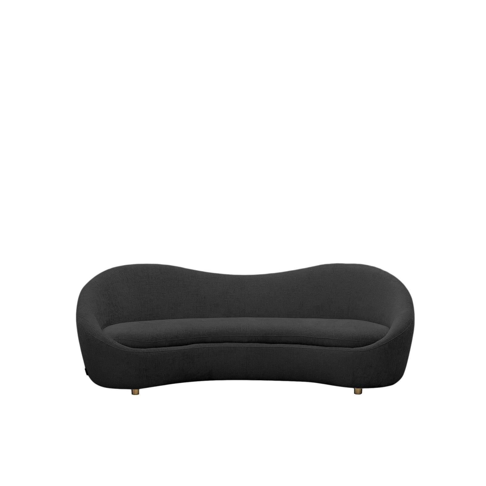 Riccardo Black Sofa Set