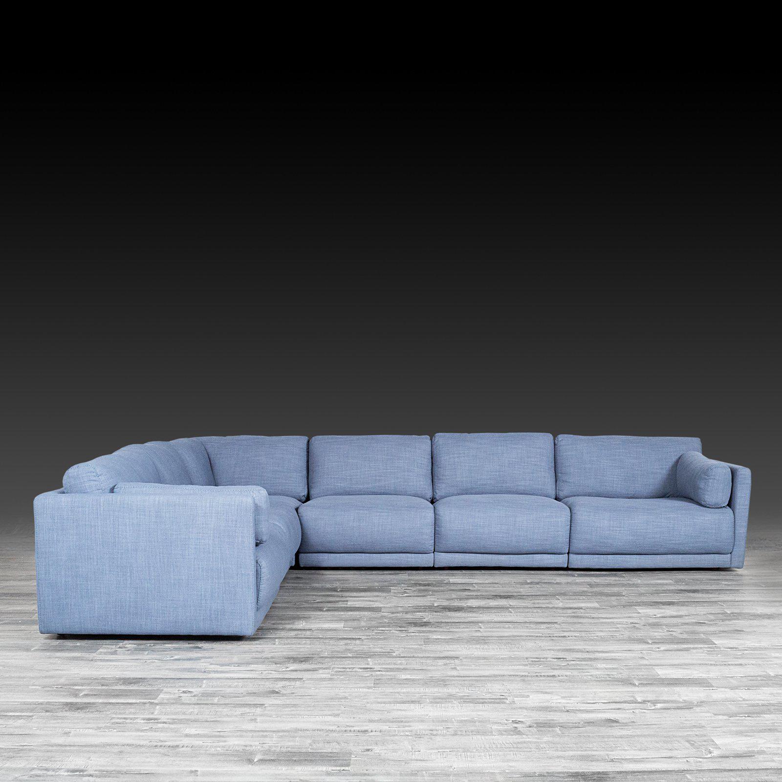 ricco blue allamoda sectional