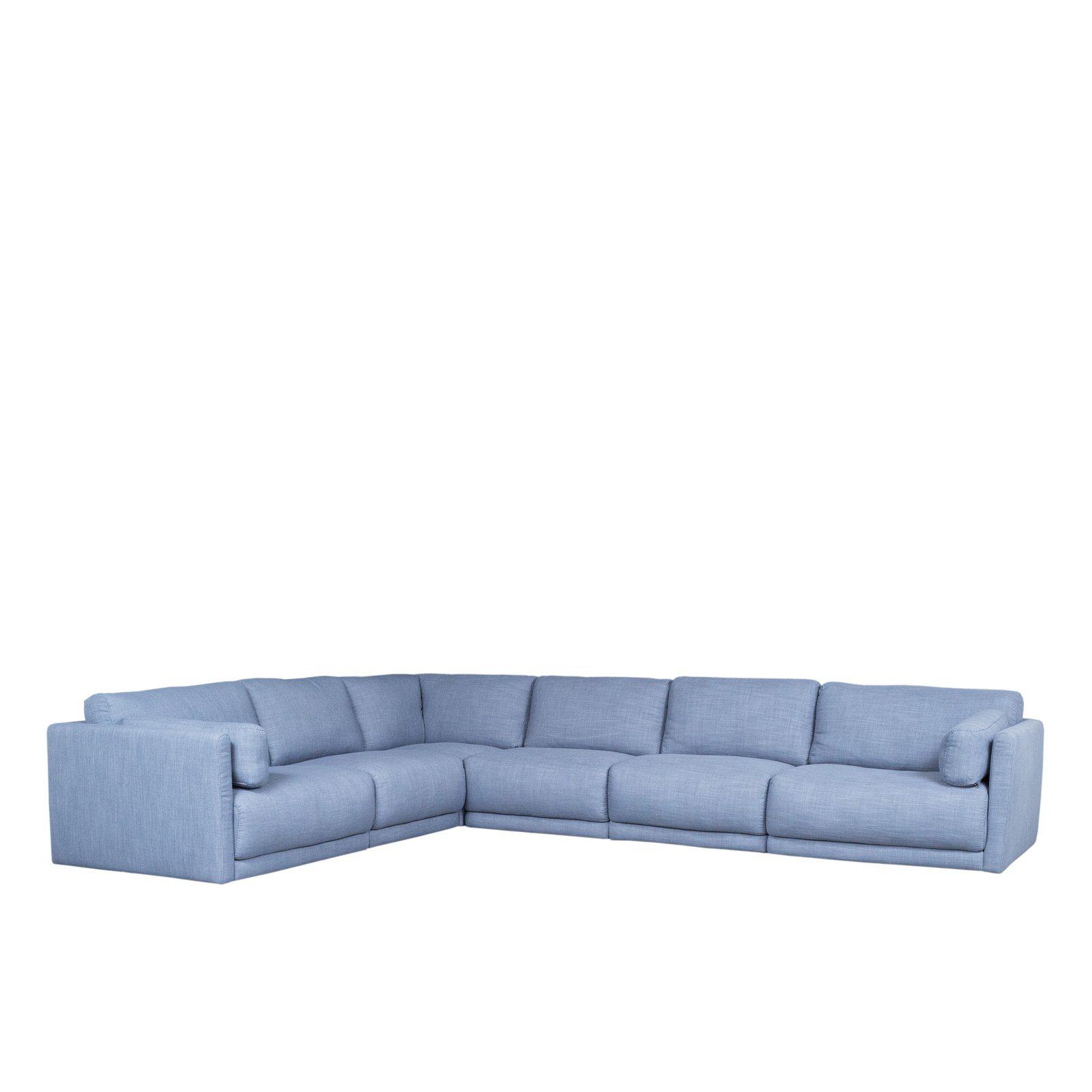 ricco blue sectional