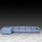 ricco blue stylish sectional