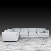 ricco light gray allamoda sectional