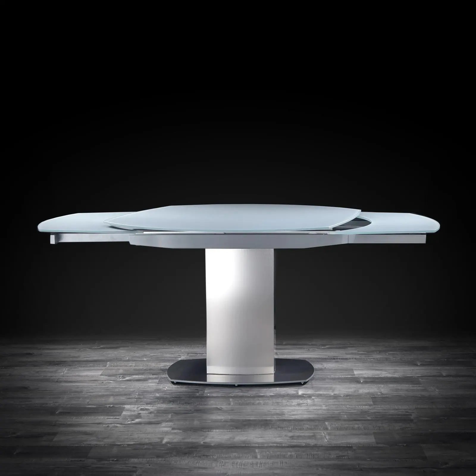 roland gray extension dining table