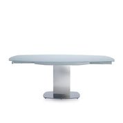 roland gray glass dining table