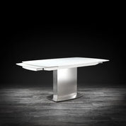 romeo white luxury dining table