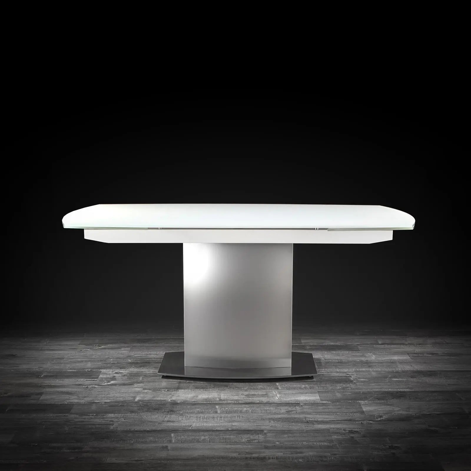 romeo white modern dining table