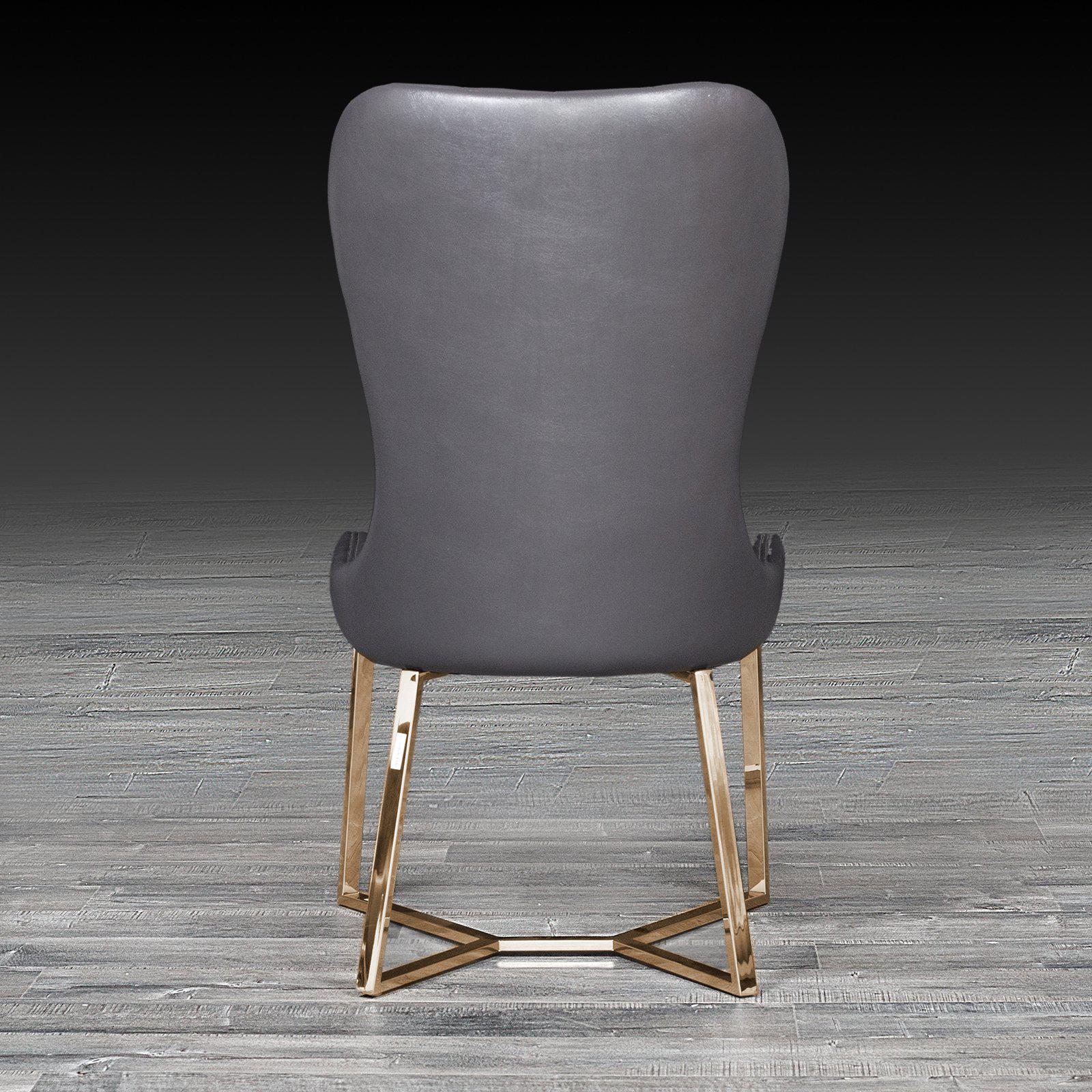 rossi gray rg luxury dining chair