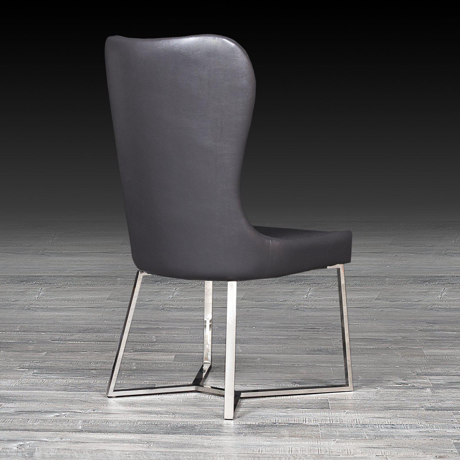 rossi gray ss la dining chair