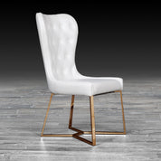 rossi white rg stylish dining chair