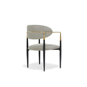 roubi cg beige luxury 7 dining chair