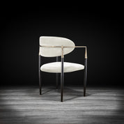 roubi cg beige luxury dining chair