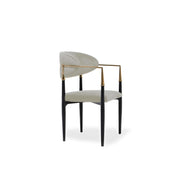 roubi cg beige stylish 7 dining chair