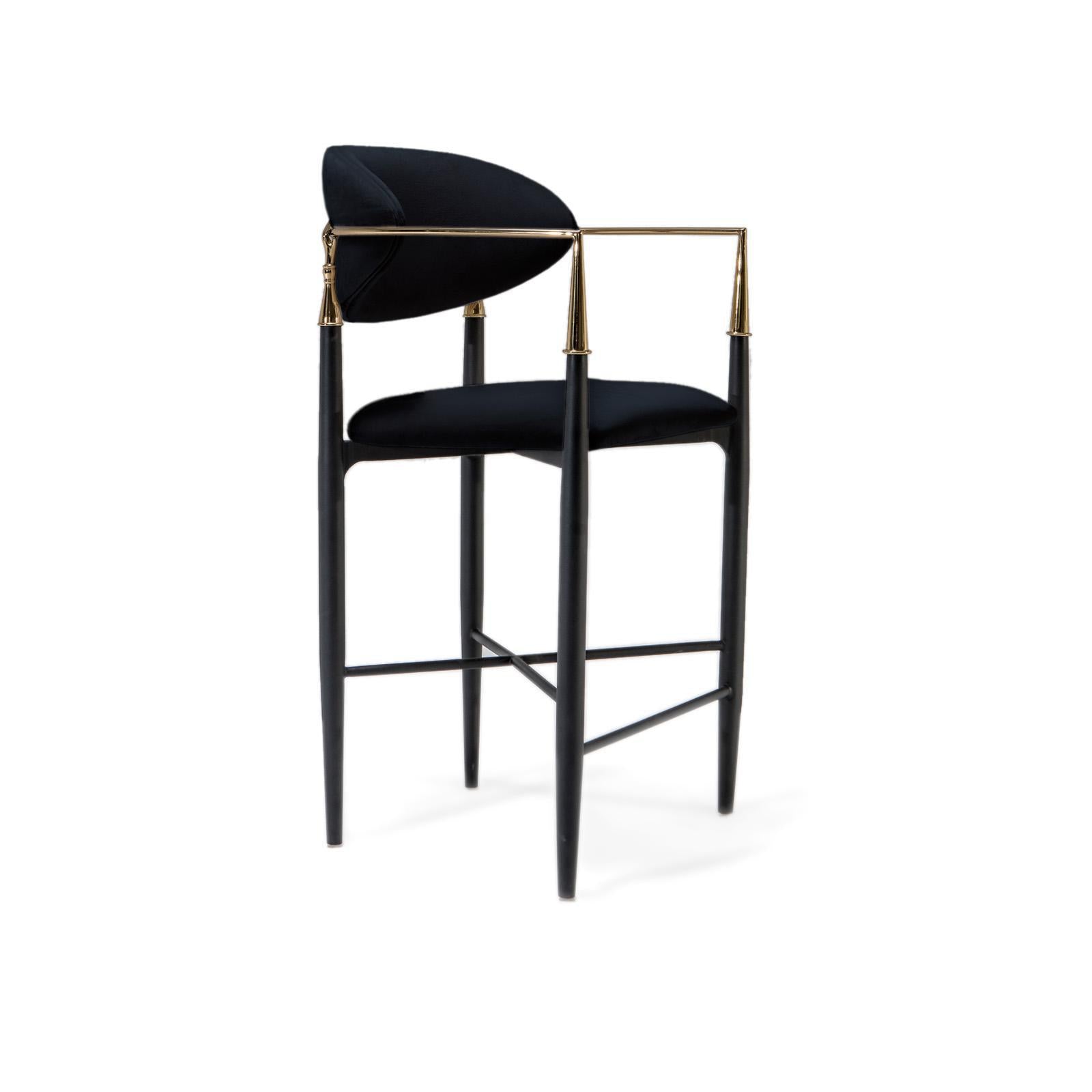 roubi cg black counter stylish 7 bar stool