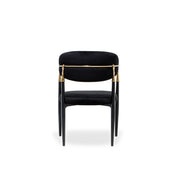 roubi cg black modern 8 dining chair