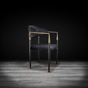 roubi cg black stylish dining chair