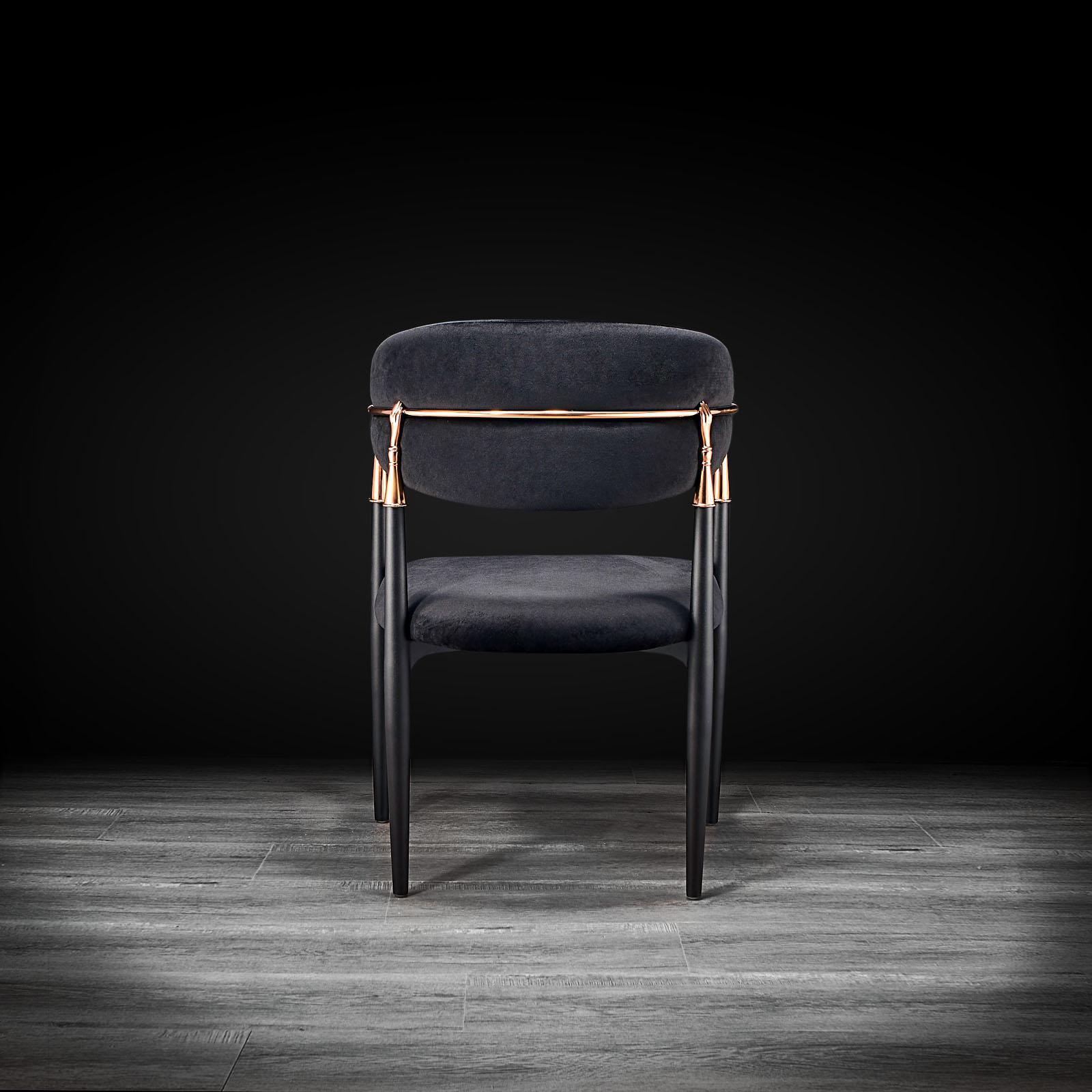 roubi rgss black modern 1 dining chair